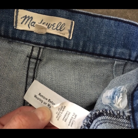 Madewell High Rise Shorts - Button Fly Edition - Picture 7 of 8